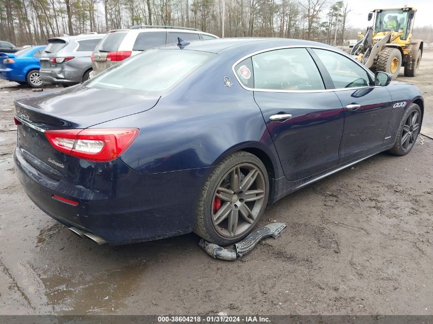 2017 MASERATI QUATTROPORTE S Q4 GRANLUSSO ZAM56RRL4H1257069