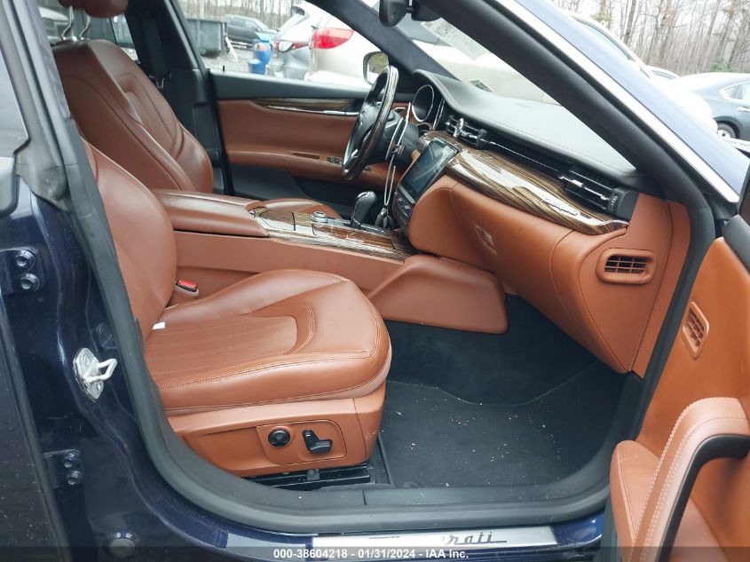 2017 MASERATI QUATTROPORTE S Q4 GRANLUSSO ZAM56RRL4H1257069