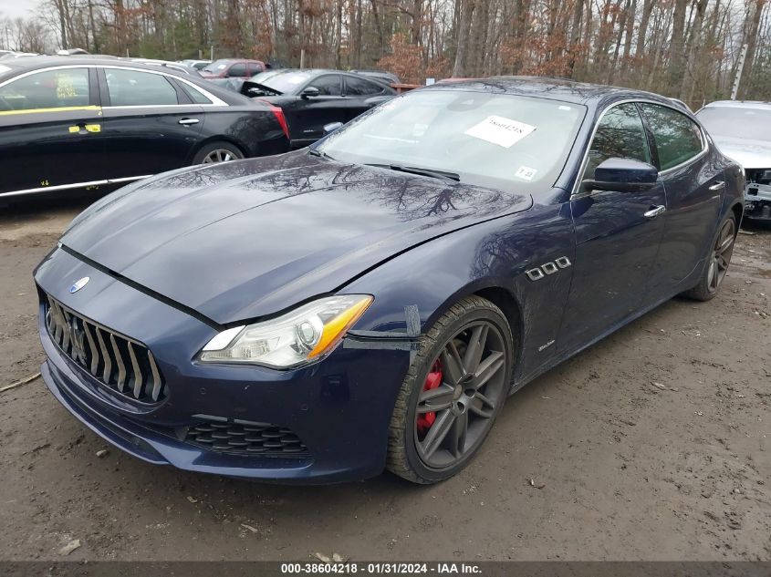 2017 MASERATI QUATTROPORTE S Q4 GRANLUSSO ZAM56RRL4H1257069
