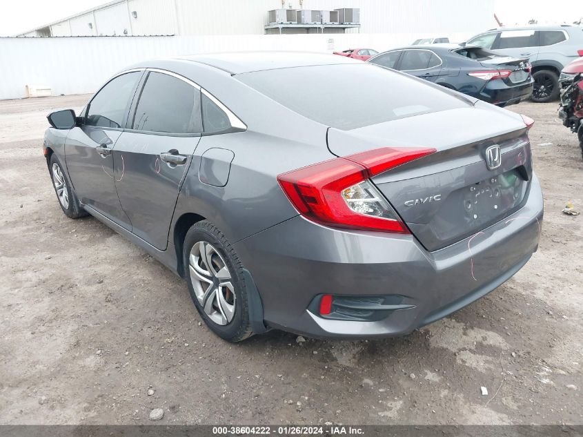 2016 HONDA CIVIC LX - 19XFC2F59GE228273