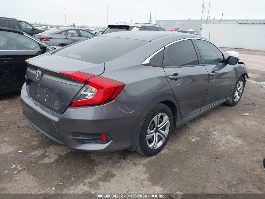 2016 HONDA CIVIC LX - 19XFC2F59GE228273