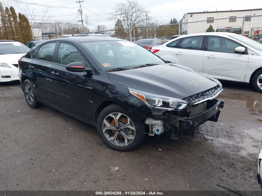 Lot #2525406967 2020 KIA FORTE FE/LXS salvage car