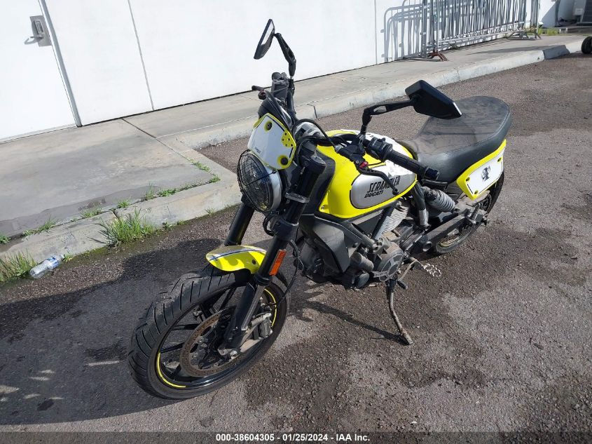 2016 DUCATI SCRAMBLER 800 ZDM15ANM3GB013755