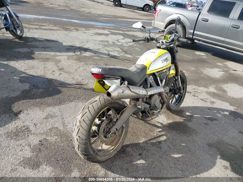 2016 DUCATI SCRAMBLER 800 ZDM15ANM3GB013755