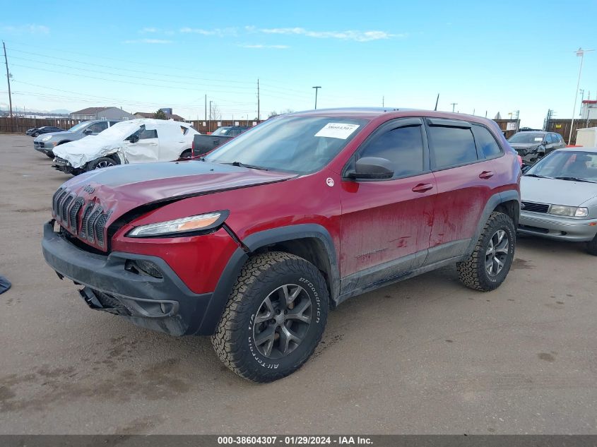 2016 JEEP CHEROKEE TRAILHAWK - 1C4PJMBS4GW263391