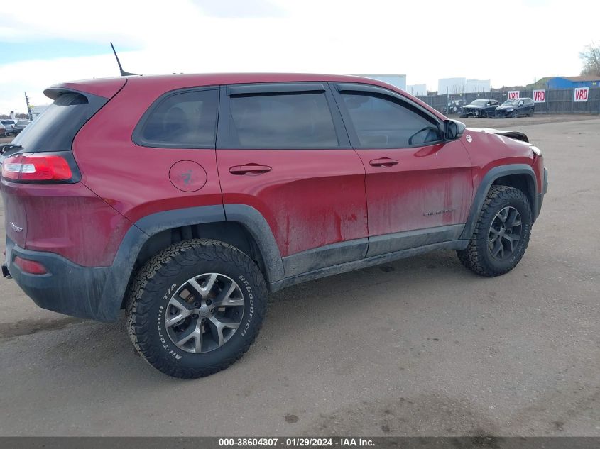 2016 JEEP CHEROKEE TRAILHAWK - 1C4PJMBS4GW263391