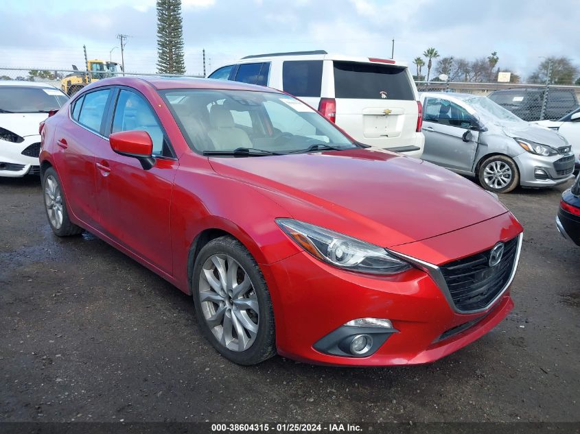 2014 MAZDA MAZDA3 S GRAND TOURING - JM1BM1W32E1107170