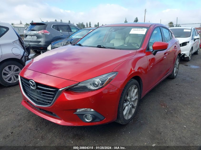 2014 MAZDA MAZDA3 S GRAND TOURING - JM1BM1W32E1107170