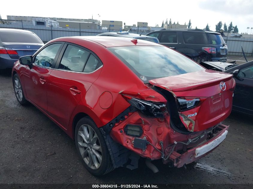 2014 MAZDA MAZDA3 S GRAND TOURING - JM1BM1W32E1107170