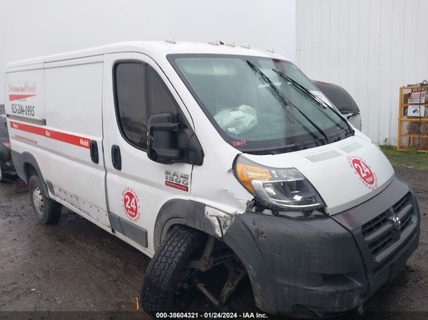 2017 RAM PROMASTER 1500 LOW ROOF 136 WB - 3C6TRVAG4HE518800