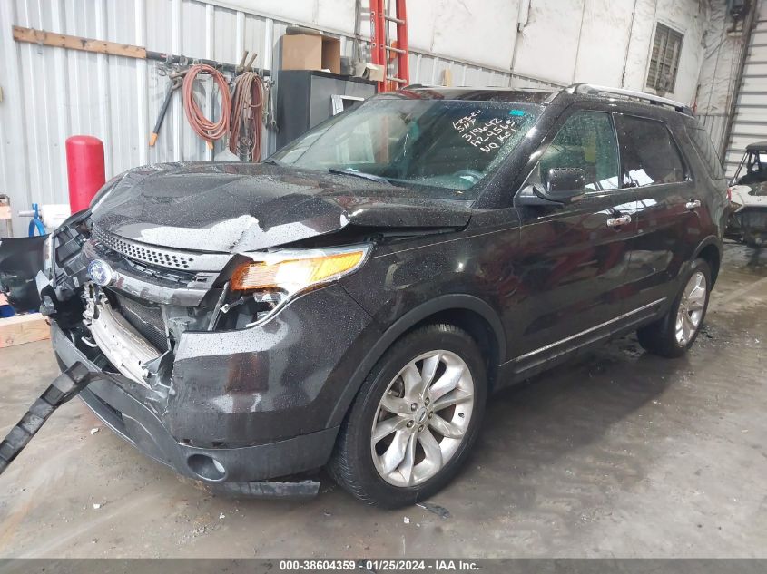 2013 FORD EXPLORER LIMITED - 1FM5K7F83DGA24565