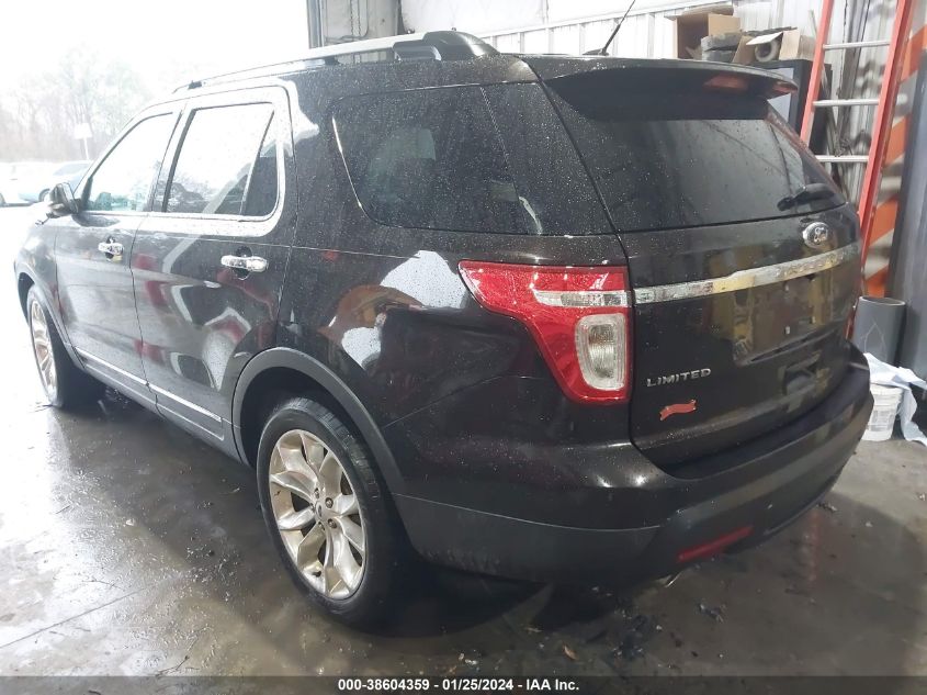 2013 FORD EXPLORER LIMITED - 1FM5K7F83DGA24565