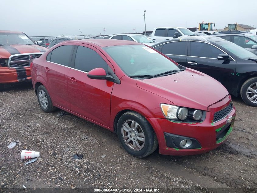 2016 CHEVROLET SONIC LT - 1G1JC5SH4G4123663