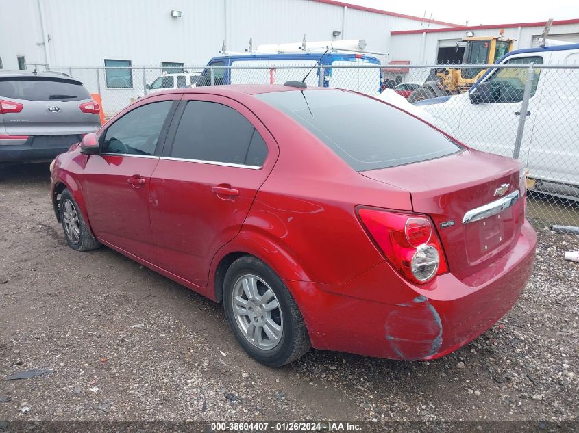 2016 CHEVROLET SONIC LT - 1G1JC5SH4G4123663