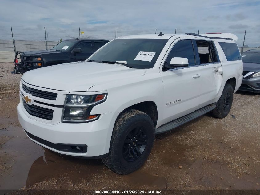 2015 CHEVROLET SUBURBAN 1500 C1500 LT - 1GNSCJKC9FR231553