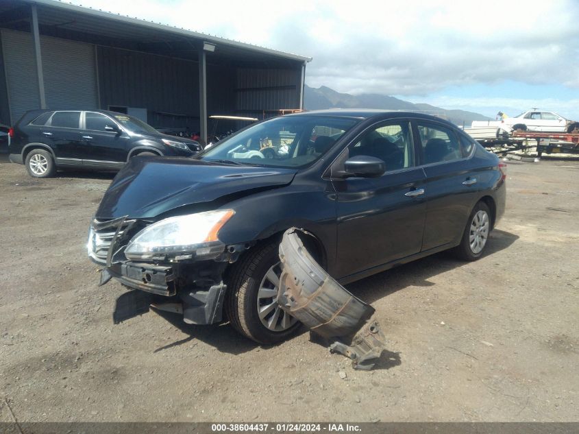 2014 NISSAN SENTRA FE+ S/FE+ SV/S/SL/SR/SV - 3N1AB7AP2EL610451