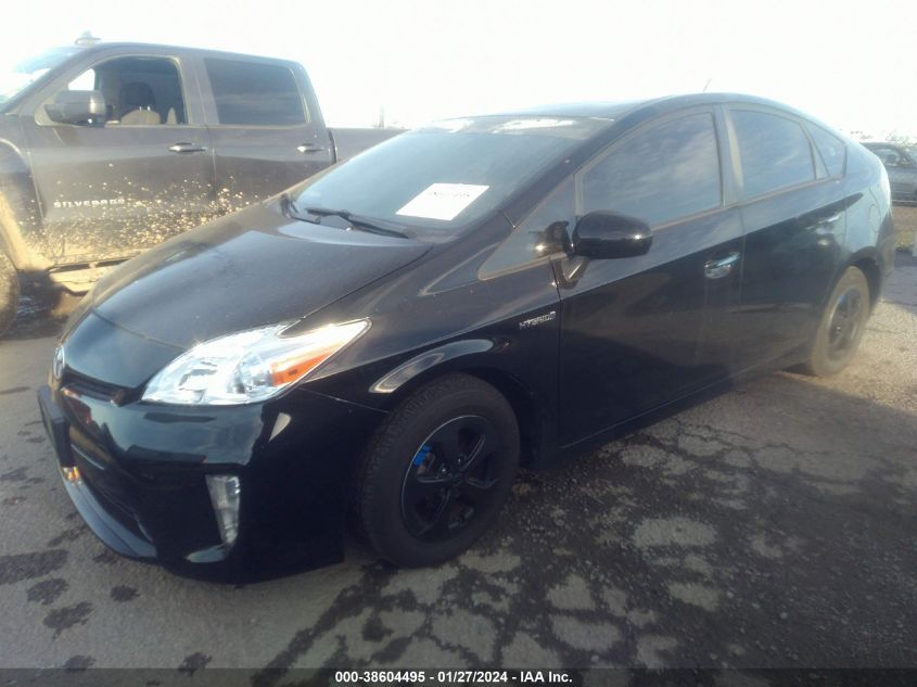 2015 TOYOTA PRIUS - JTDKN3DU7F0413616