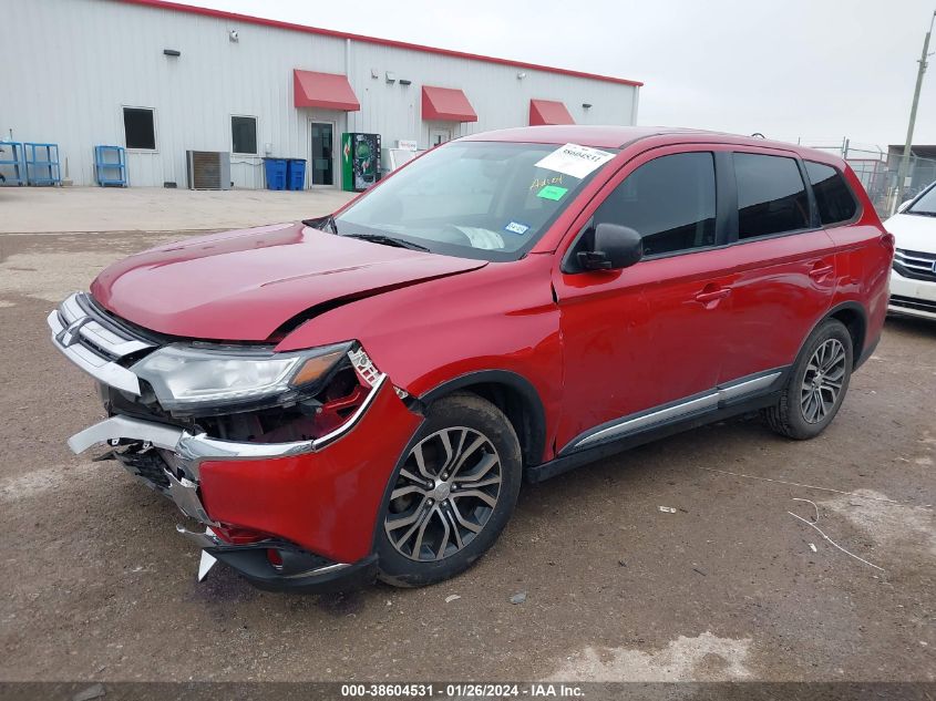 2016 MITSUBISHI OUTLANDER ES - JA4AD2A36GZ032190