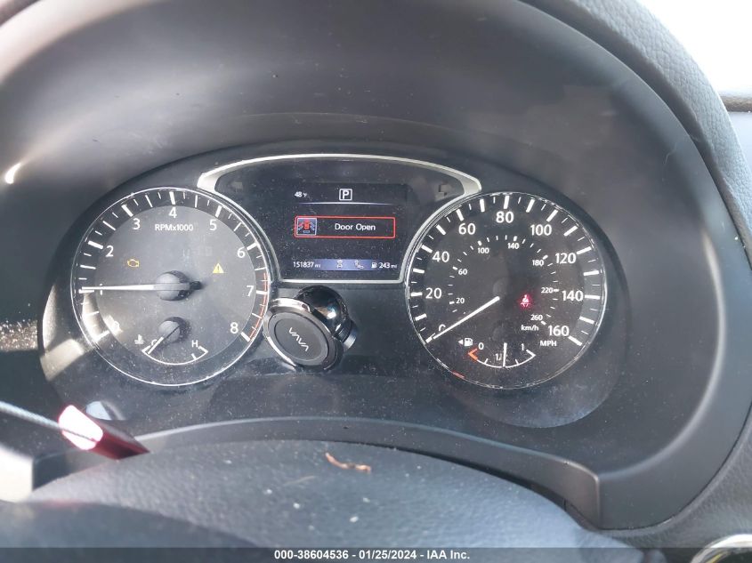 2017 NISSAN ALTIMA 2.5/S/SV/SL/SR - 1N4AL3AP9HC282275