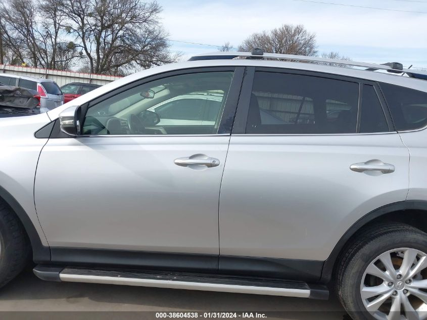 2014 TOYOTA RAV4 LIMITED - JTMYFREV4EJ019937