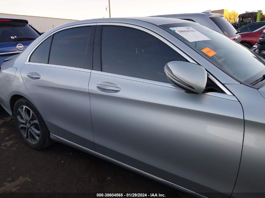 2016 MERCEDES-BENZ C 300 LUXURY/SPORT - 55SWF4JB1GU133246