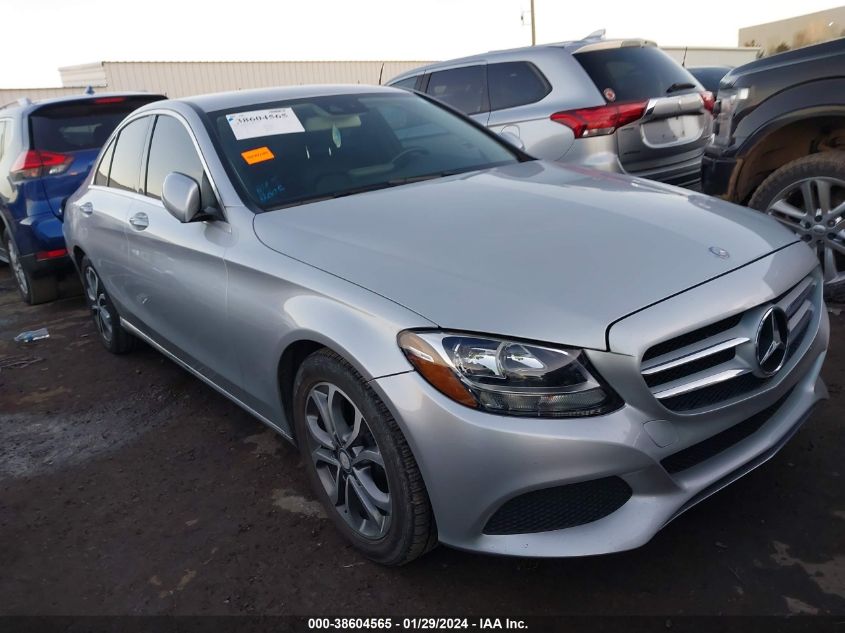 2016 MERCEDES-BENZ C 300 LUXURY/SPORT - 55SWF4JB1GU133246