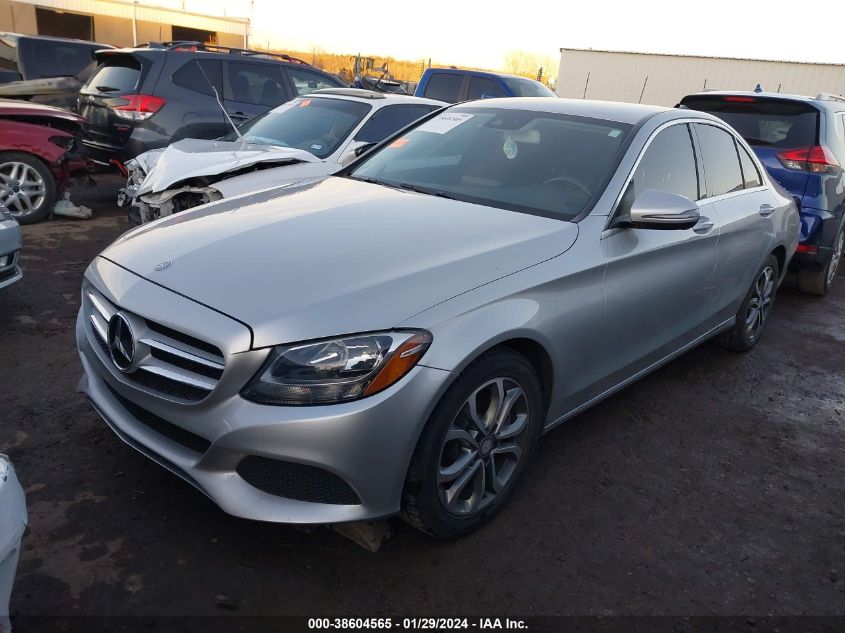 2016 MERCEDES-BENZ C 300 LUXURY/SPORT - 55SWF4JB1GU133246
