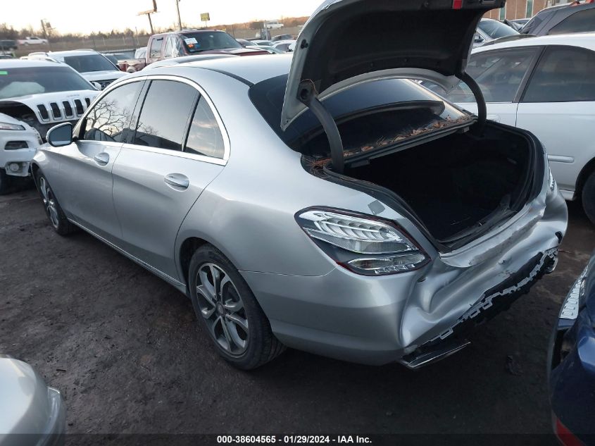 2016 MERCEDES-BENZ C 300 LUXURY/SPORT - 55SWF4JB1GU133246