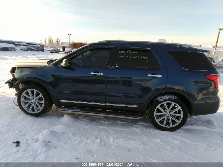 2017 FORD EXPLORER LIMITED - 1FM5K8F87HGB62878