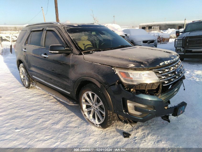 2017 FORD EXPLORER LIMITED - 1FM5K8F87HGB62878