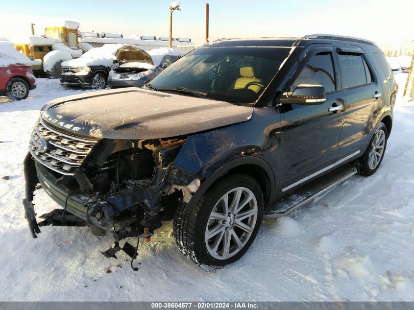 2017 FORD EXPLORER LIMITED - 1FM5K8F87HGB62878