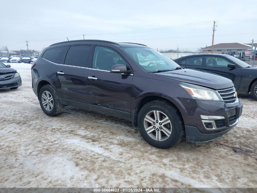 2015 CHEVROLET TRAVERSE LT - 1GNKVGKD7FJ108936