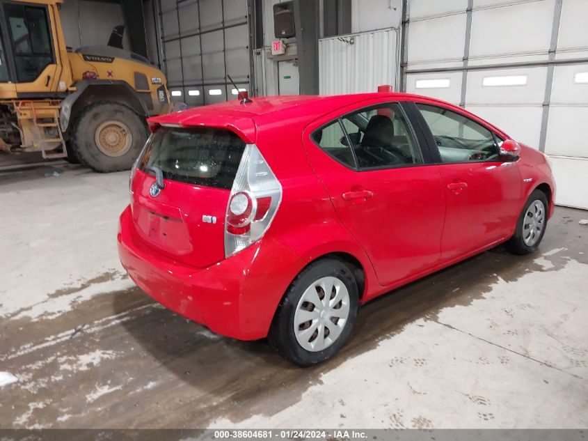 JTDKDTB35C1517427 | 2012 TOYOTA PRIUS C