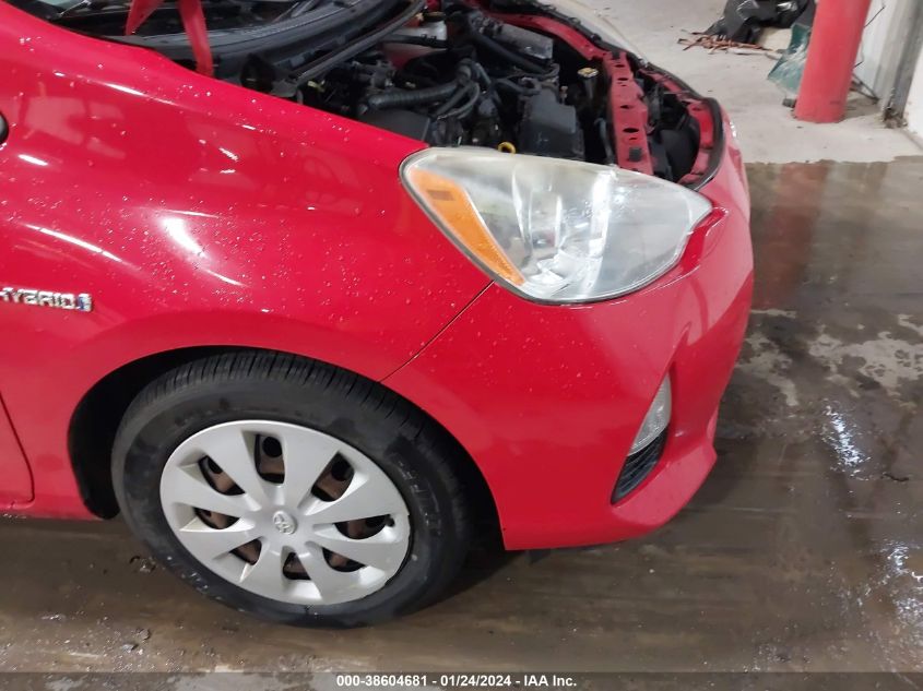 JTDKDTB35C1517427 | 2012 TOYOTA PRIUS C