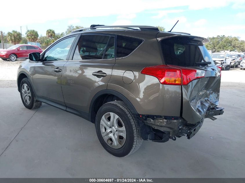 2015 TOYOTA RAV4 LE - 2T3ZFREV5FW175573