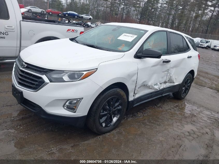 2021 CHEVROLET EQUINOX LS - 3GNAXSEV7MS169454