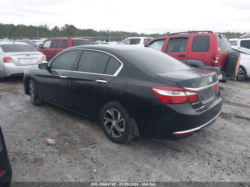 2017 HONDA ACCORD LX - 1HGCR2F3XHA042019