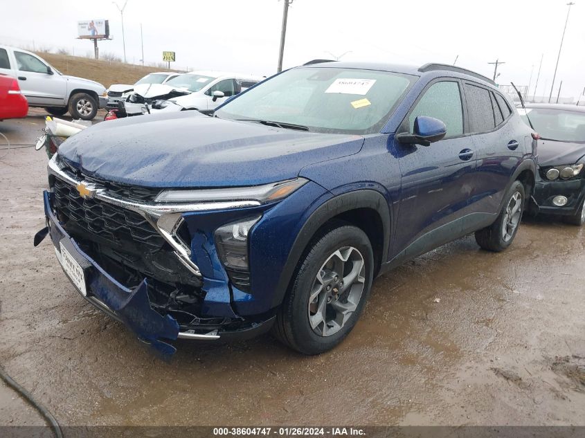 2024 CHEVROLET TRAX 1LT - KL77LHE22RC139702