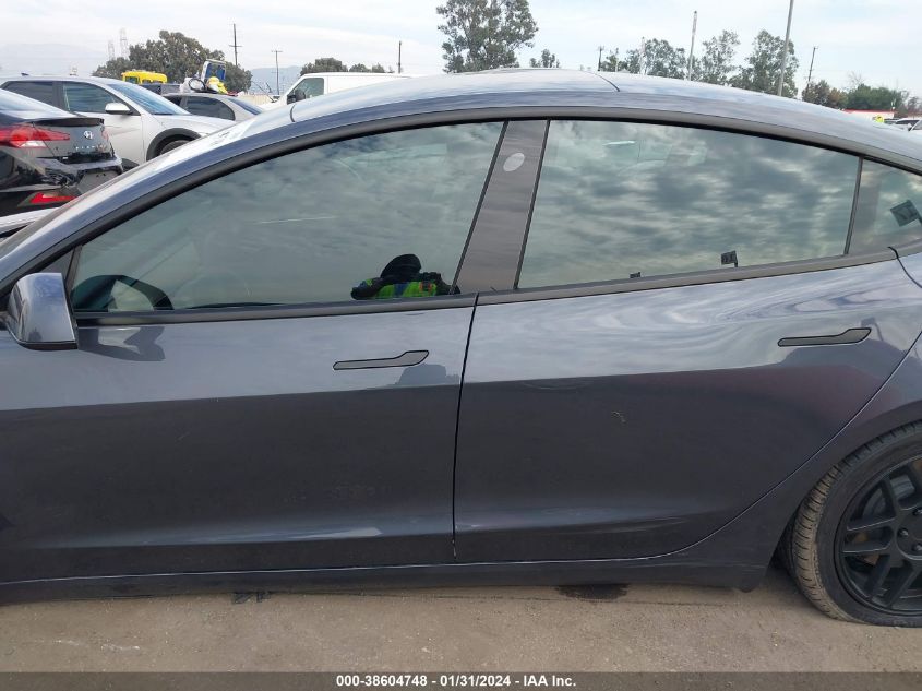 2021 TESLA MODEL 3 STANDARD RANGE PLUS REAR-WHEEL DRIVE - 5YJ3E1EA1MF052167