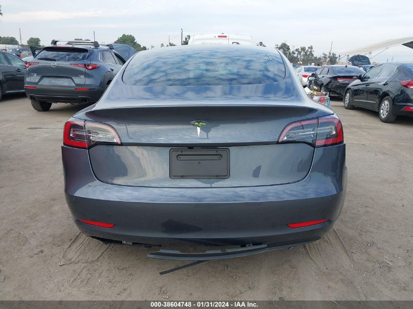 2021 TESLA MODEL 3 STANDARD RANGE PLUS REAR-WHEEL DRIVE - 5YJ3E1EA1MF052167