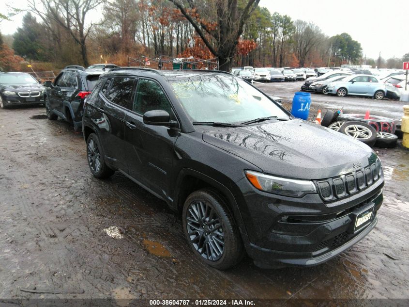 2022 JEEP COMPASS HIGH ALTITUDE 4X4 - 3C4NJDCBXNT221462