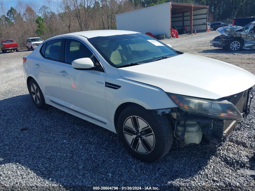 2013 KIA OPTIMA HYBRID LX - KNAGM4AD2D5053946