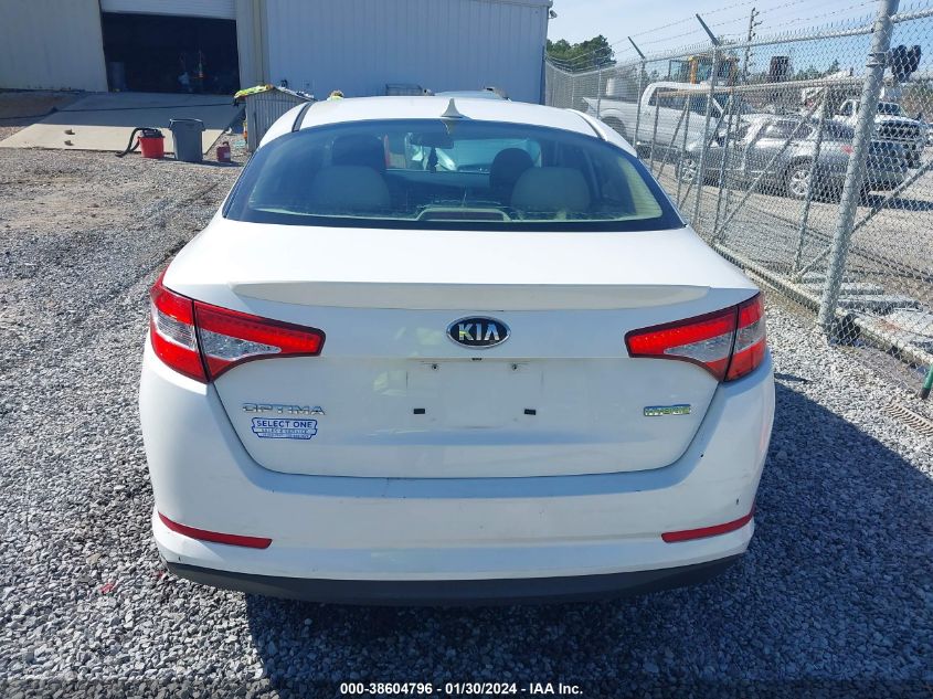 2013 KIA OPTIMA HYBRID LX - KNAGM4AD2D5053946