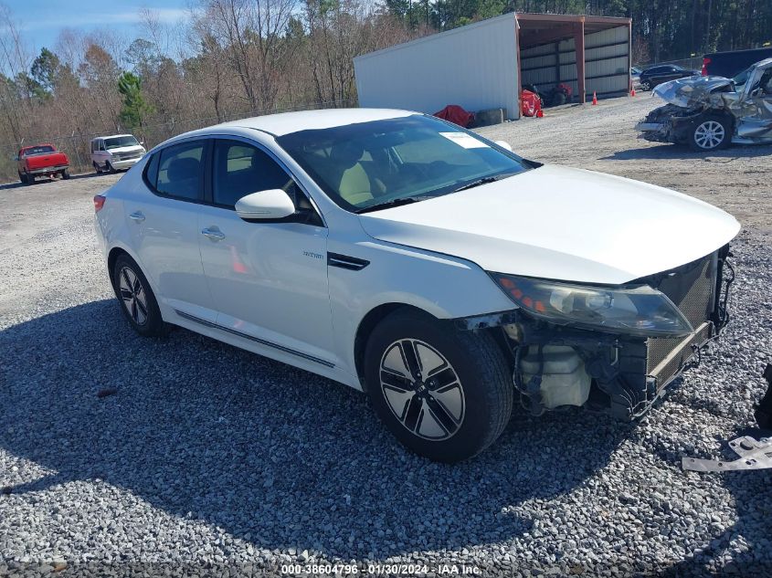 2013 KIA OPTIMA HYBRID LX - KNAGM4AD2D5053946