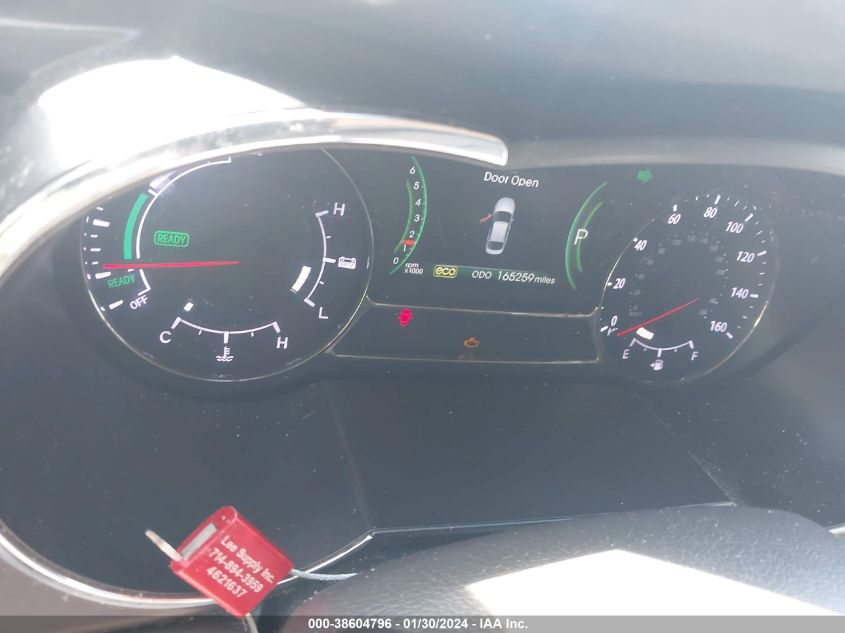 2013 KIA OPTIMA HYBRID LX - KNAGM4AD2D5053946