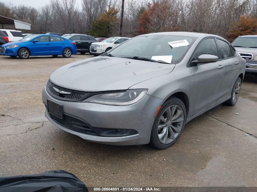 2015 CHRYSLER 200 S - 1C3CCCBB8FN753960