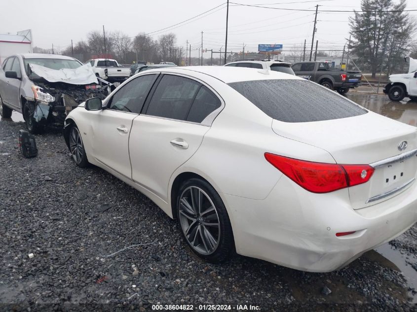 2016 INFINITI Q50 PREMIUM/SPORT - JN1EV7AP9GM301920