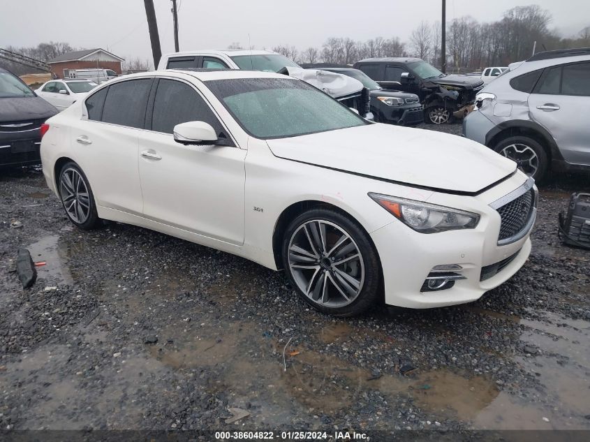2016 INFINITI Q50 PREMIUM/SPORT - JN1EV7AP9GM301920
