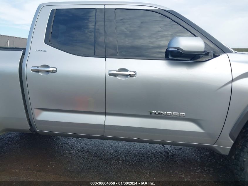 2023 TOYOTA TUNDRA DOUBLE CAB LIMITED - 5TFJA5DA6PX059010