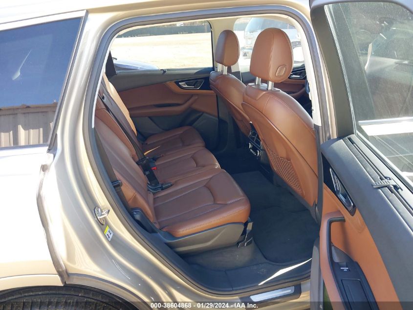 2017 AUDI Q7 3.0T PREMIUM - WA1LABF77HD012932
